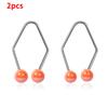 1 Pair Alloy Dimple Maker For Cheeks Pearl Facial Dimple Make Tool Training
