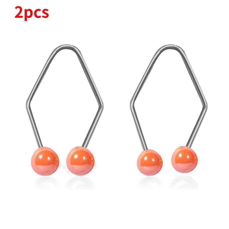 1 Pair Alloy Dimple Maker For Cheeks Pearl Facial Dimple Make Tool Training