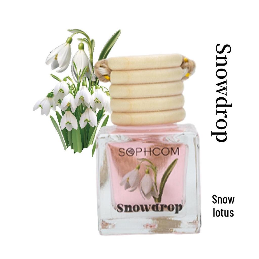 Long-lasting Car Air Freshener Pendant: Essential Oil Hanging Ornament for Interior Decoration