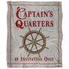 JQ Licensing James Piazza CaptainÂ´s Quarters Coastal Supersoft Blanket