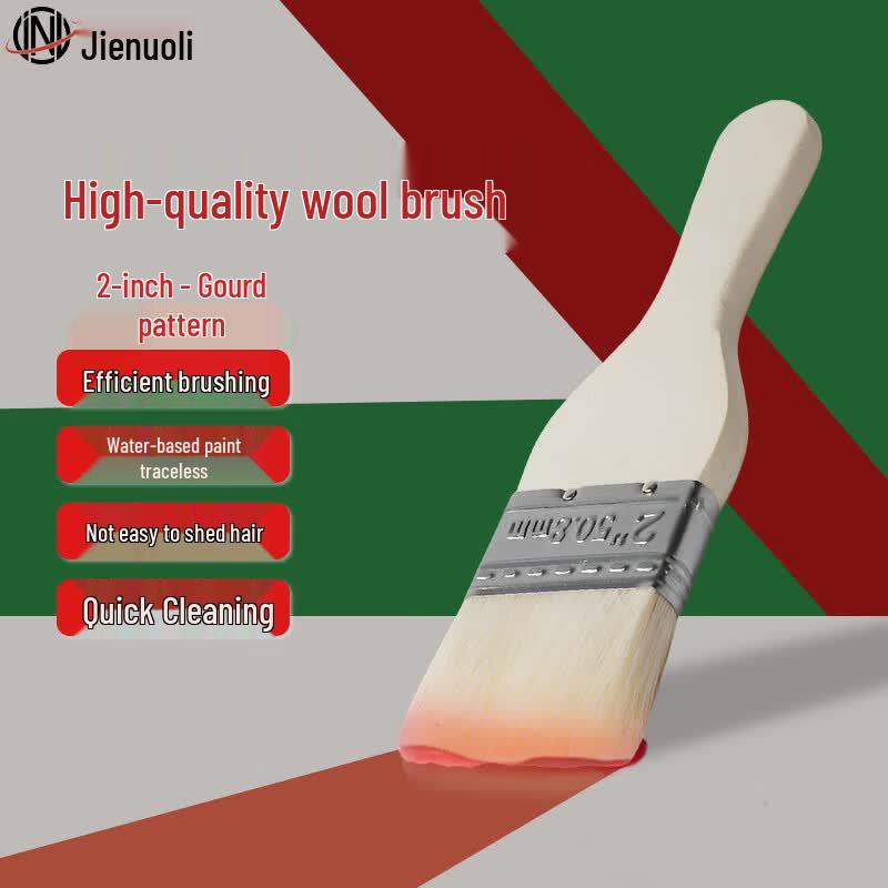 JNL Soft Bristle Wool Paint Brush Set