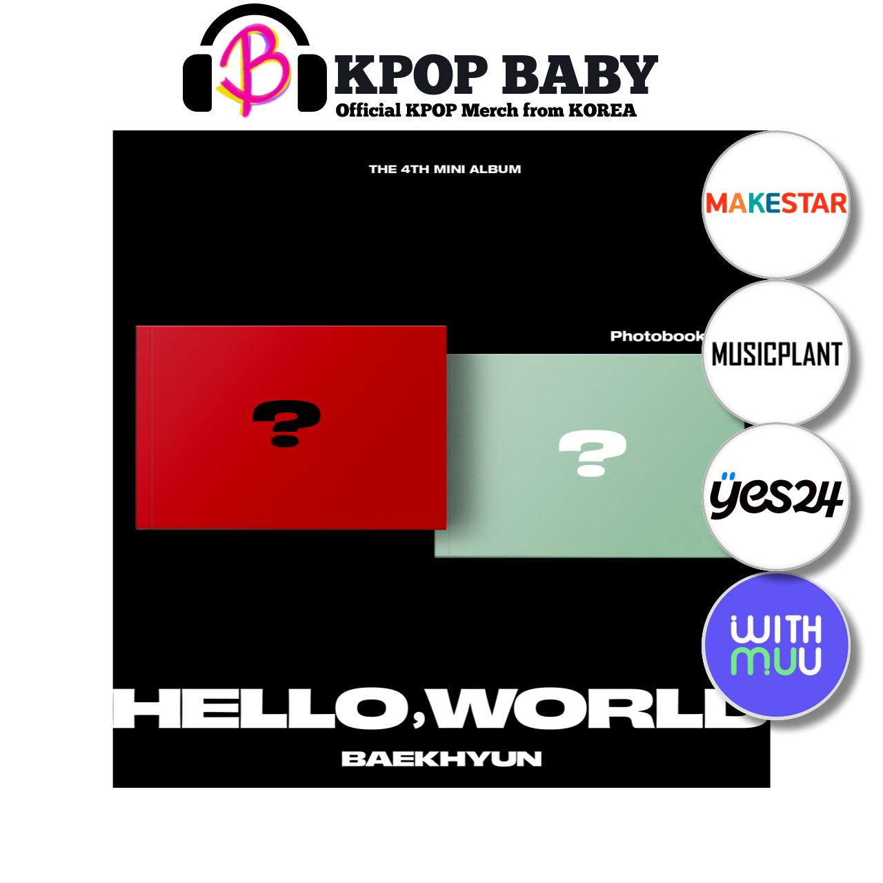 

[Предзаказ] BAEKHYUN - 4-й мини-альбом [Hello, World] (Фотокнига Вер.) (POB)