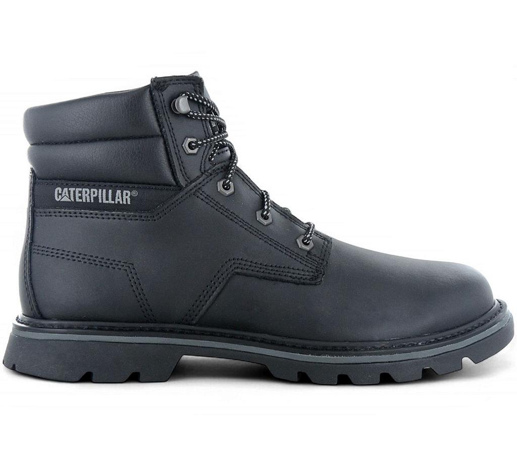 CAT Caterpillar Quadrate - Men's Winter Boots Leather Black P723802 ORIGINAL