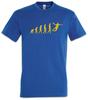 Handball Evolution T-Shirt Mens Womens Tees Top Human Coach Player Fun Training Fitness Sport Game