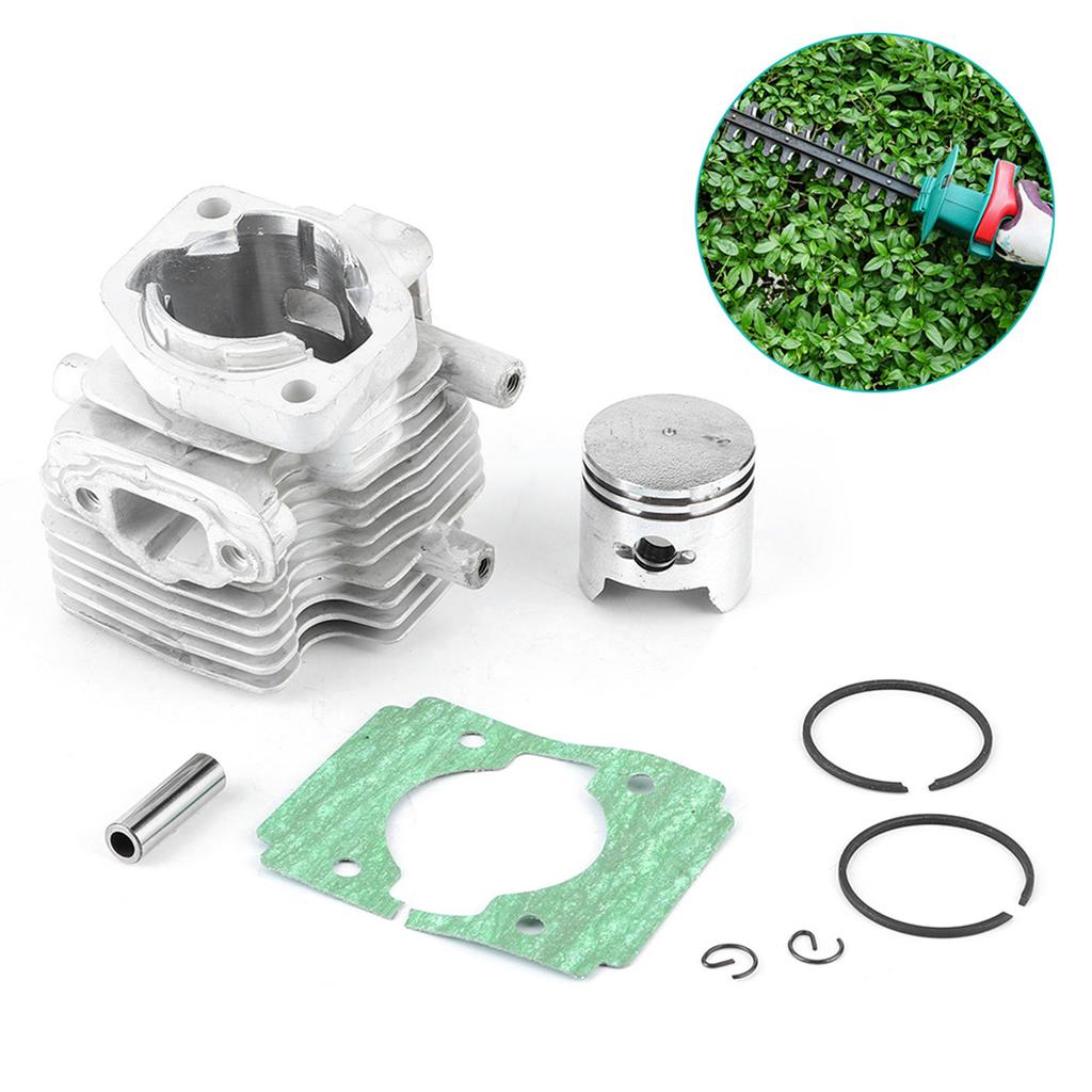 Cylinder Piston Kit Stainless Steel Accessory Fit for Hedge Trimmer 23CC HT2300