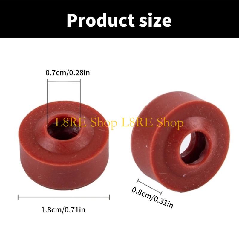 L8RE 2PCS Plastic Bread Machine Seal Rings Oil Seals High Temperature Resistant