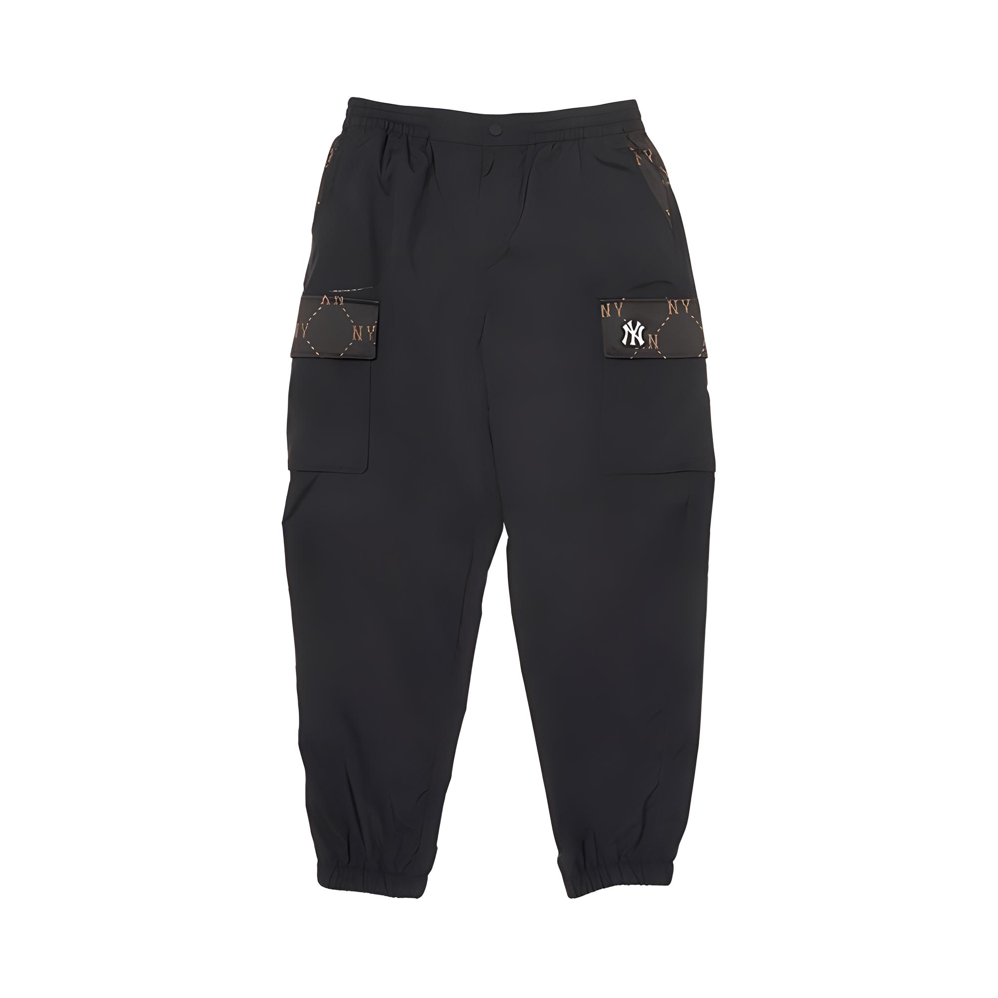 MLB New York Yankees Retro Sports Pants Casual Pants Unisex Black 3AWPM0244-50BKS XL