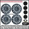 TESLA&Model Y Standard&18-Inch Juniper 2026 – matte black