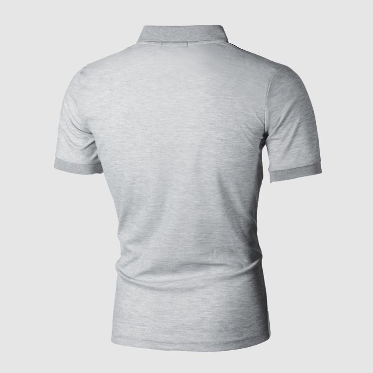 Nové pánské letní pánské patchworkové tričko Polo Cedar s krátkým rukávem