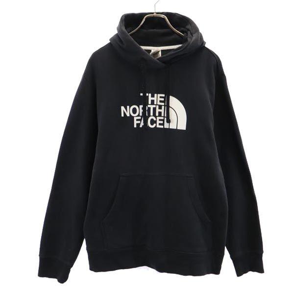 The North Face Long Sleeve Sweatshirts M Black Pullover Sweatshirt Men's Used