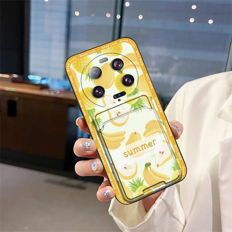 TPU Cute Phone Case For Xiaomi 13 Ultra Anti-dust Graffiti Shockproof Anti-knock Silicone Card Bag Dirt-resistant Cover