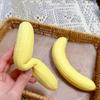 Hand Relax Sensory Fidget Ball Simulated Yellow Banana Fidget Banana Squishy Toy  Student