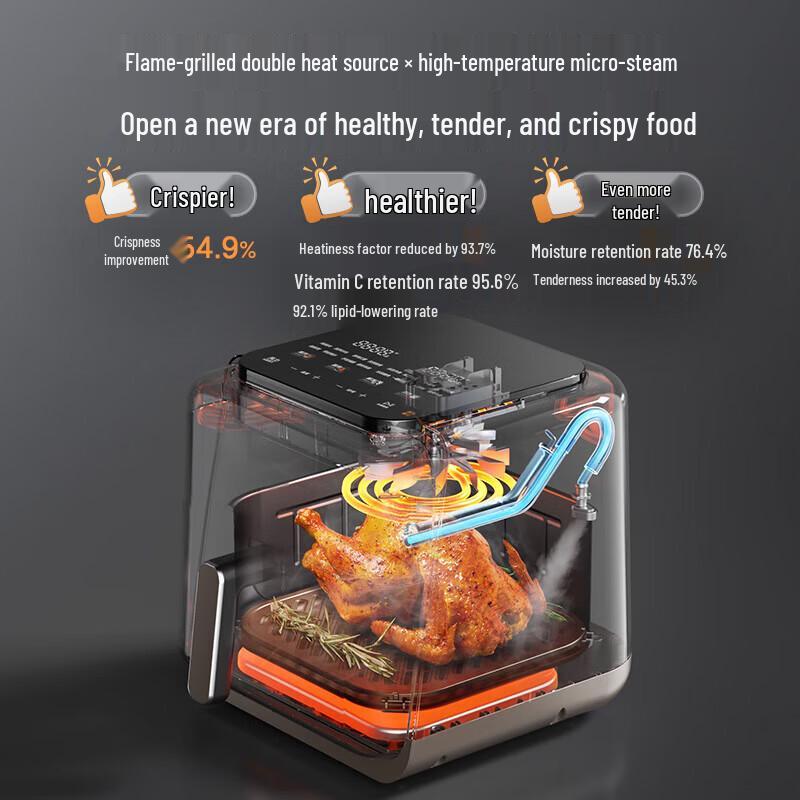 Midea 6.5L Multi-function Steam Air Fryer Oven