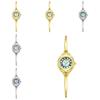 Vintage Small Round Dial Wristwatch For Women With Quartz Movement