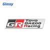 Car Logo Head Grille Rear Badge for Toyota GR Toyo Gazoo Racing Yaris Prius Supra Corolla Camry Crown Prado Corolla Sienta Hilux