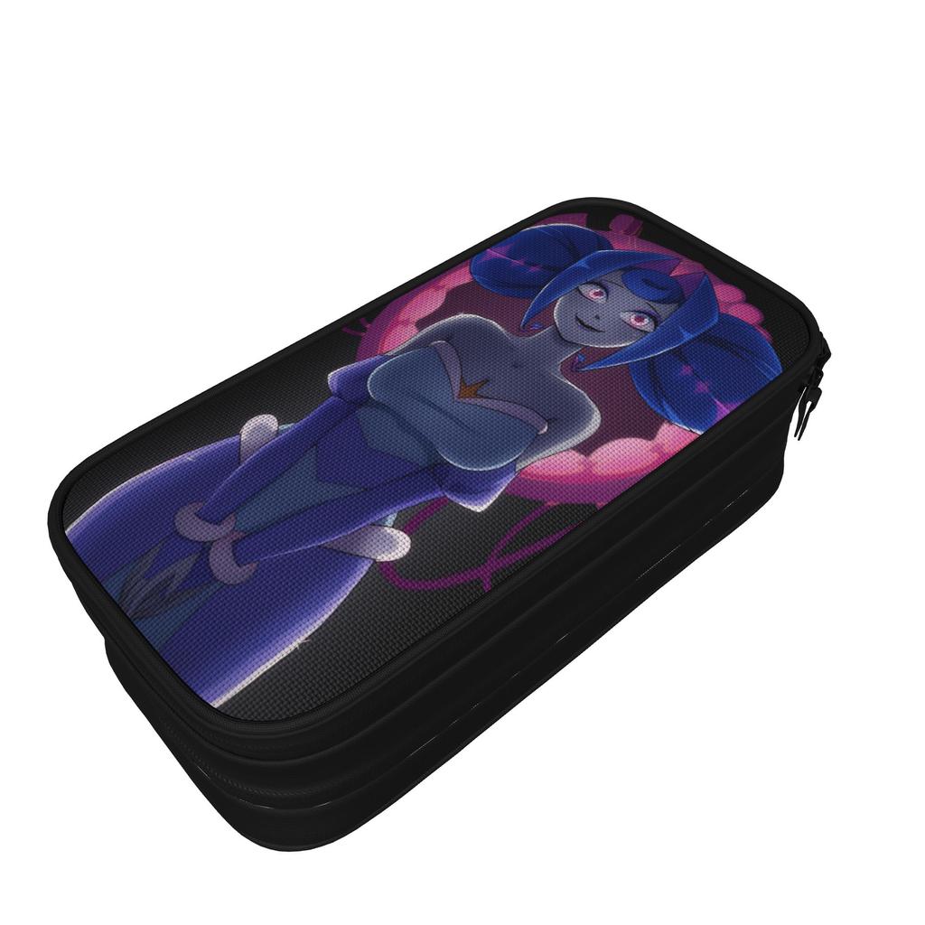 Spacious Pen Box Limbus Company Games Work Supplies  Double Layer Pencil Box Girls Make Up Carrier Perfect Gifts
