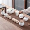 Chinese White Porcelain Kung Fu Tea Set