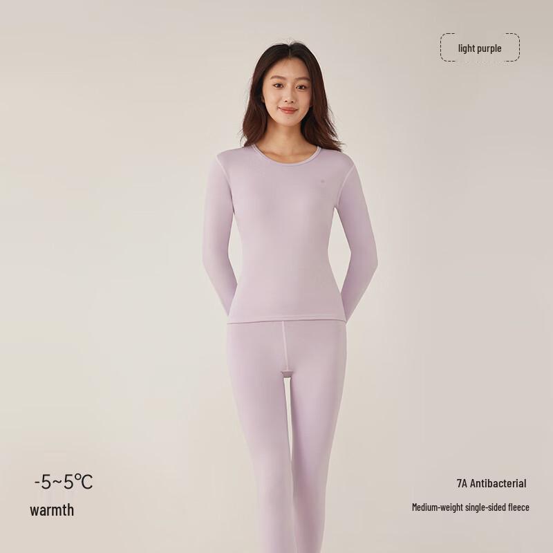 Graceful Unisex Fleece-Lined Thermal Underwear Set 2XL