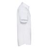 Russell Collection Mens Oxford Tailored Short-Sleeved Shirt