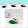 Stylish Women's Summer Baseball Cap Trendy Cotton Letter Design Sun Protection