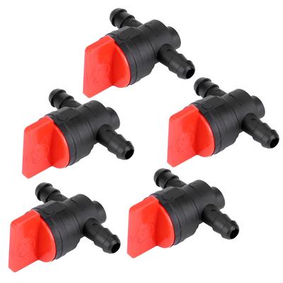5pcs 1 4  Fuel Gas Tank Shut Off Valve Cut Off Switch Garden Brush Cutter Lawnmower Accessory
