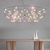 Nordic LED Stainless Steel Pendant Light Creative Firefly Decorative Chandelier Modern Simplicity Villa Dining Living Room Lamp