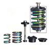 Coils-Spring Rear Suspension Replacements for Folding Bikes with Nylon Housing, Stainless Steel Shafts, and Metal End Posts