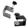 Stainless Steel C Clamp Heavy Duty Cabinet Drawer Furniture Installation Clamps Drill Hole Guide Design Support Clamp