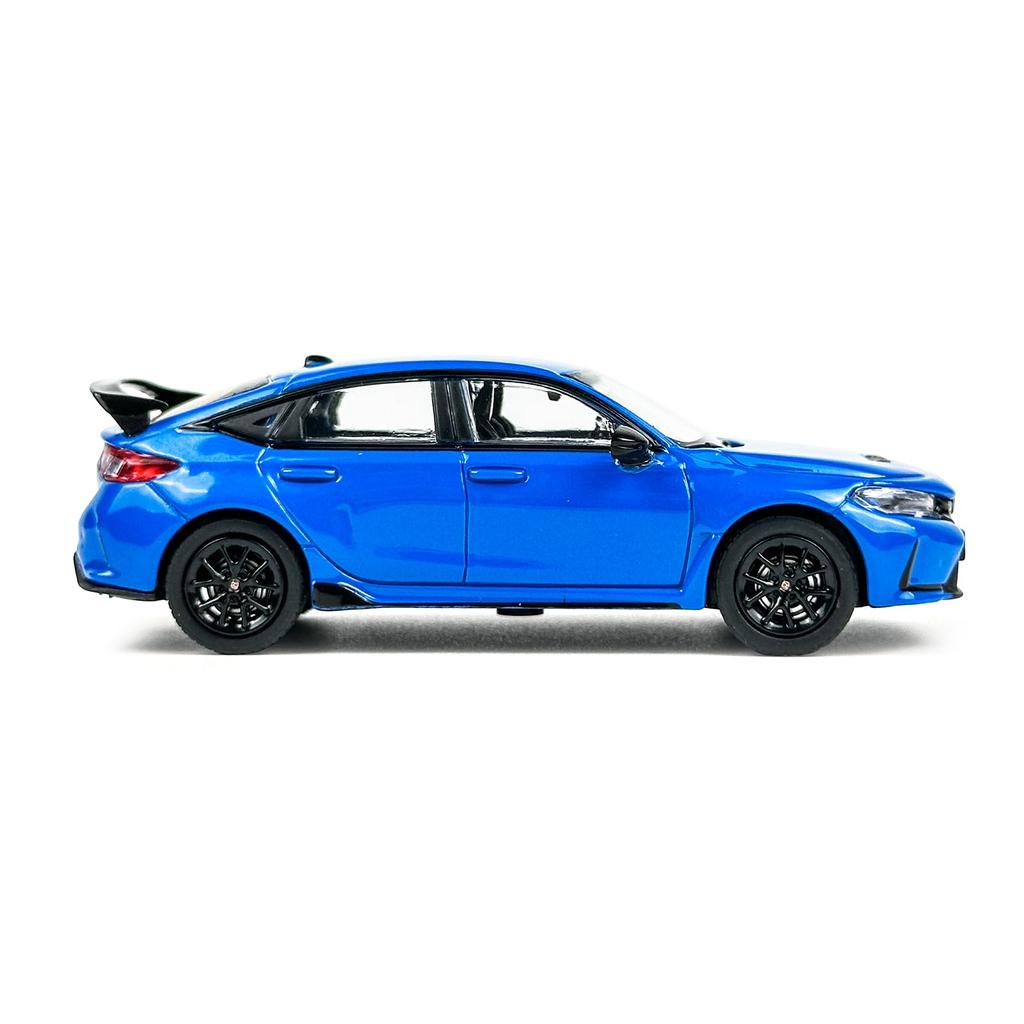 PAUDI MODEL scale diecast model car of the 2023 Honda Civic blue 1/64 TYPE-R FL5,