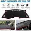 For Toyota Corolla Accessories -   2024 2025 Dash Cover, Dashboard Cover Mat For Corolla -2025 Non-Slip Sunshield Protector Dash Cover Mat, Red Edge