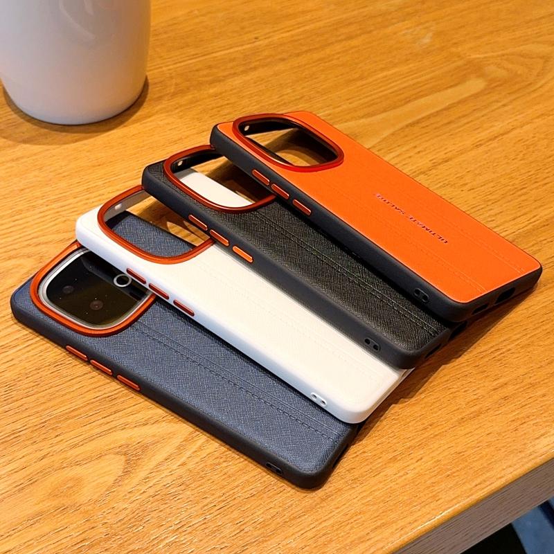 For VIVO IQOO Z10 Tubor Z10 Tubor Pro Phone Case, TPU Leather Sticker Design, Light Luxury Appearance, Stitched Line Design