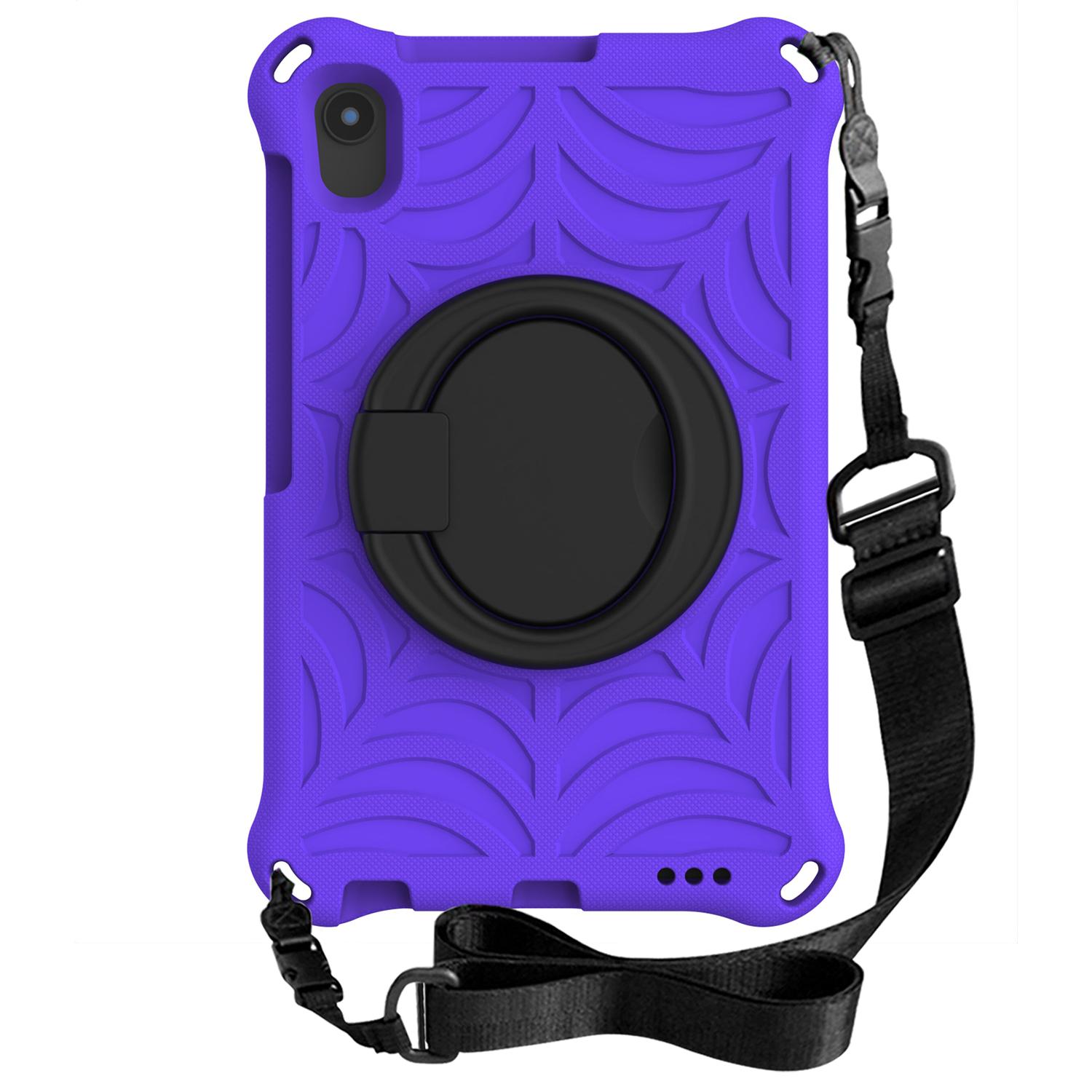 Housse Étui Tablette Portative Anti-Choc pour Enfants MatePad T10 T10S T5 10 10.1 Honor Pad X8 10.1 Pour Huawei M5 Lite 8 T8 8.0 M6 8.4 M6 8.4 violet