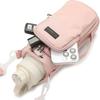 Portable Outdoor Water Bottle Bag with Adjustable Shoulder Strap Water Bottle Sleeve for Walking Hiking Camping Gym Shoulder Bag