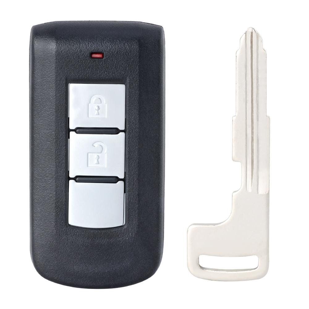 KEYECU GHR-M004 GHR-M003 For Mitsubishi Pajero Sport L200 2015 2016 2017 2018 2019 Montero Smart ID47 Chip 433MHz Car Remote Key