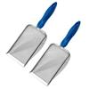 Pack of 2 Garden Soil Sieve Sand Soil Compost Sieve with Handle Garden Sieve Compost Sieve Soil Sieve Potting Shovel