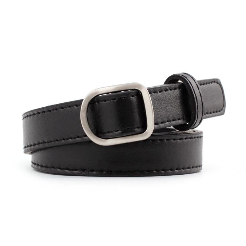 Stylish Korean Version Casual Belt For Students With Decorative Smooth Buckle Feature