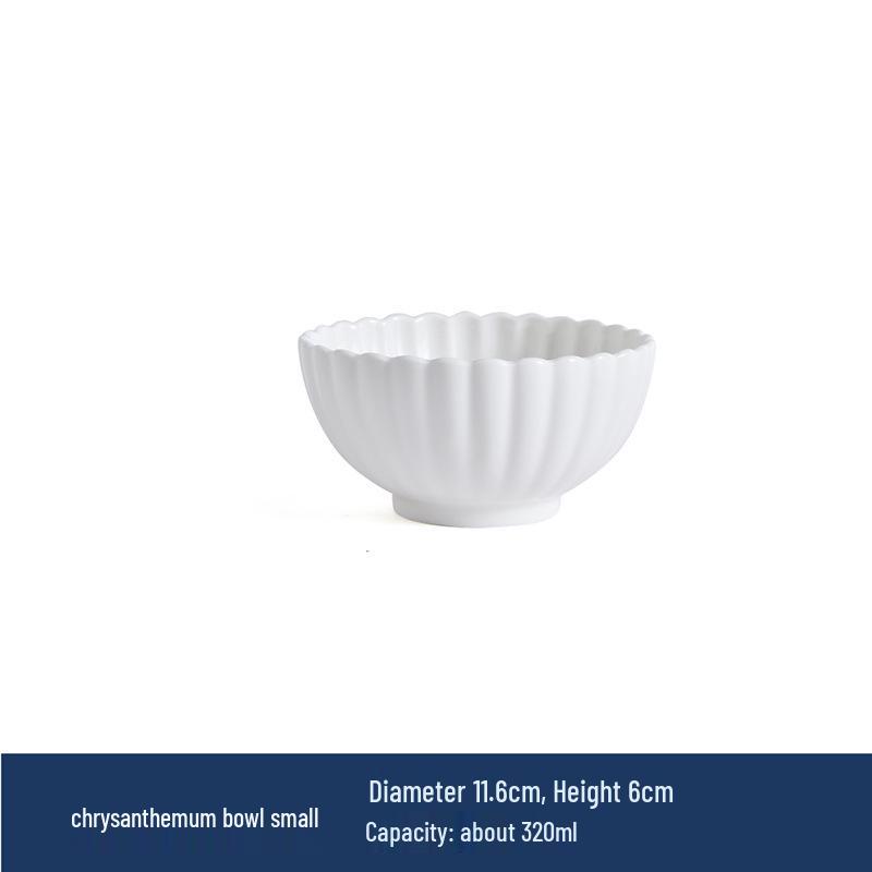 

Nordic Style Creative Lace Pure White Ceramic Plate: Multi-Use Tableware for Dishes, Noodles, Soups, and Rice.