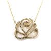 Les Trésors De Lily [J4081] - Collier Plaqué Or 'Rosa Romantica' blanc