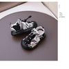 Summer children's creek sandals single mesh boys' sports sandals hollow fashion girls' bag head shoes non-slip soft sole