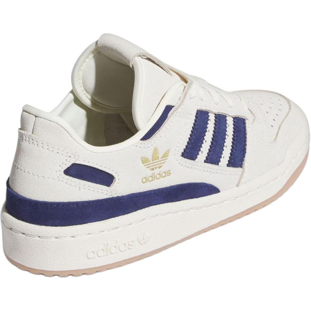 adidas Forum Low CL J Kremowy Biały Ciemny Niebieski Dziecięce Sneakersy IH0229