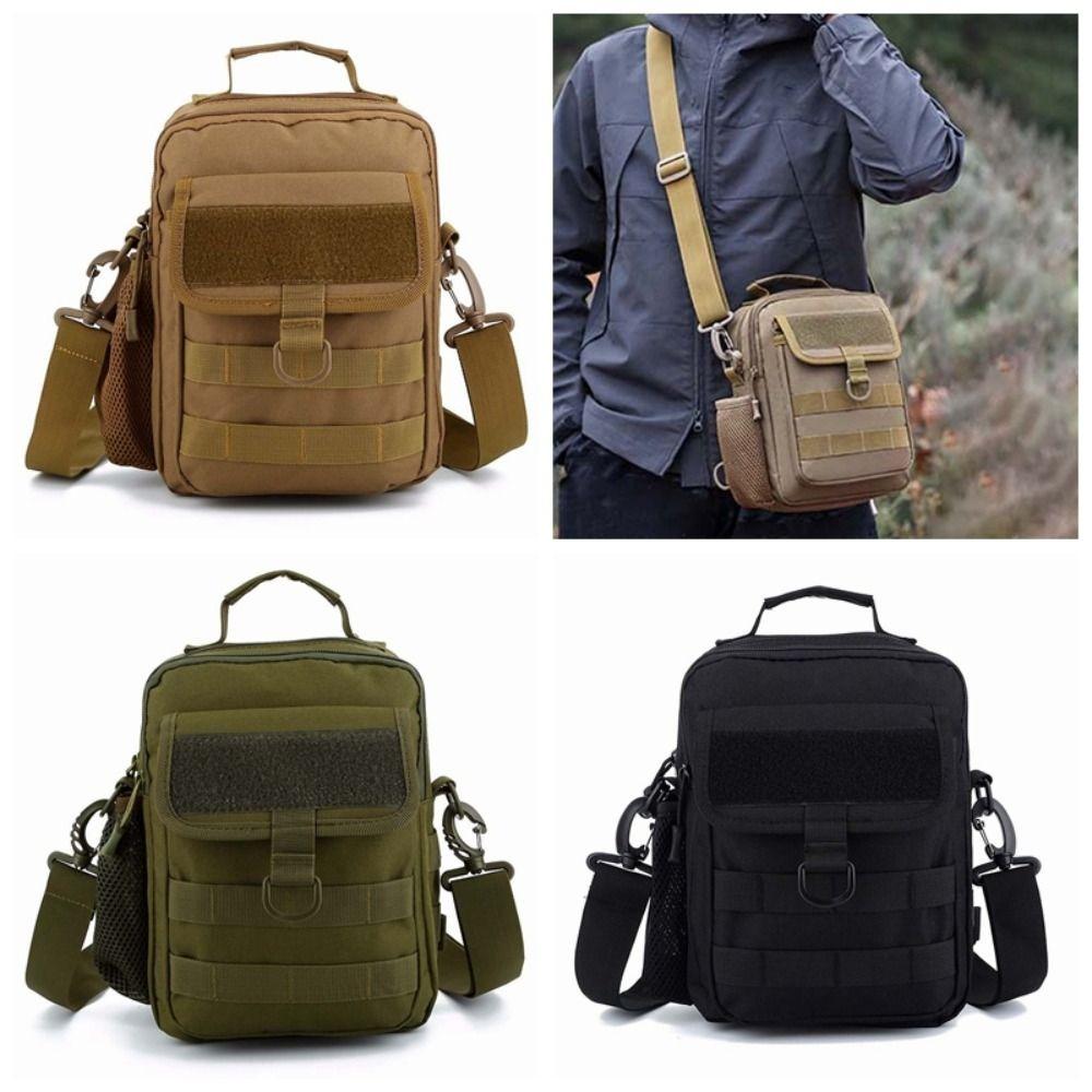Large Capacity Nylon Chest Bag Wear-Resistant Minimalist Men's Multi-functional Sports Satchel Handbag Lightweight