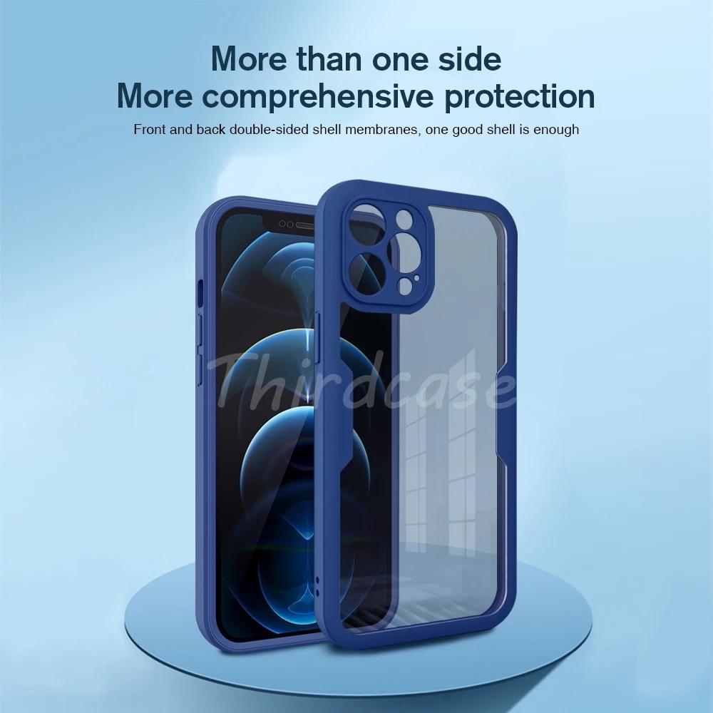 360 Dual Layer Full Body Custodia Antiurto Per OPPO A15 A16 A53 A54 A55 A74 A94 A95 5G Realme 7 9 9i 8 Pro 8i Copertura Realme C21Y C25 C25S C21 C25Y