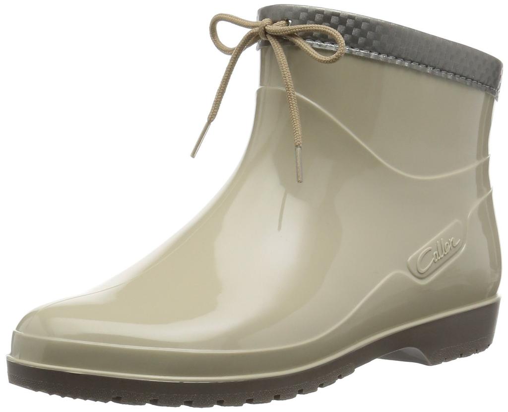 Achilles Rain Work Made in Size OLB Size cm Women's Boots, Boots, Japan, E, 0340, Beige, 24.5