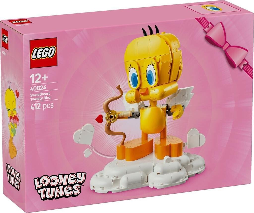 LEGO Конструктор Deko Looney Tones – Liebesbote Tweety (40824)