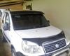 Козырек на лобовое стекло (черный глянец, 5мм) для Fiat Doblo I 2005-2010 гг