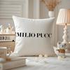 Fashion EEmilioO PPucci Cushion Cover Antidustmite Pillowcase Invisible zipper silky short plush Sofa cushion cover