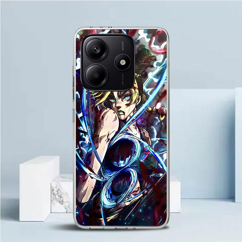 JoJo's Bizarre Adventure Jolyne Cujoh Phone Case For Xiaomi Redmi Note 15 14 14S 13 12S 12 Pro Plus 11S 11 11T 11E 10S 10 + Soft