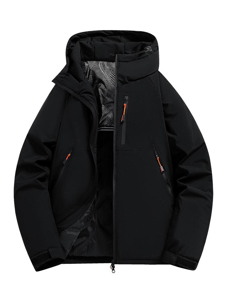 2025 Graphene-Infused Warm Cotton Jacket - Casual, Loose, Windproof, Outdoor Skiing Apparel for Couples