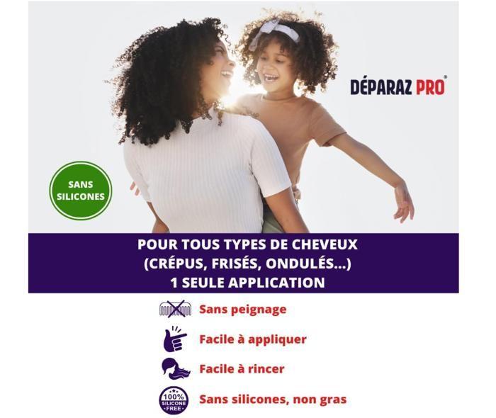 DÉPARAZ-PRO Lozione Cristallina Anti-Pidocchi e Lendini - Nuova Generazione - 100% Efficace - Senza Pettinare - 100ml