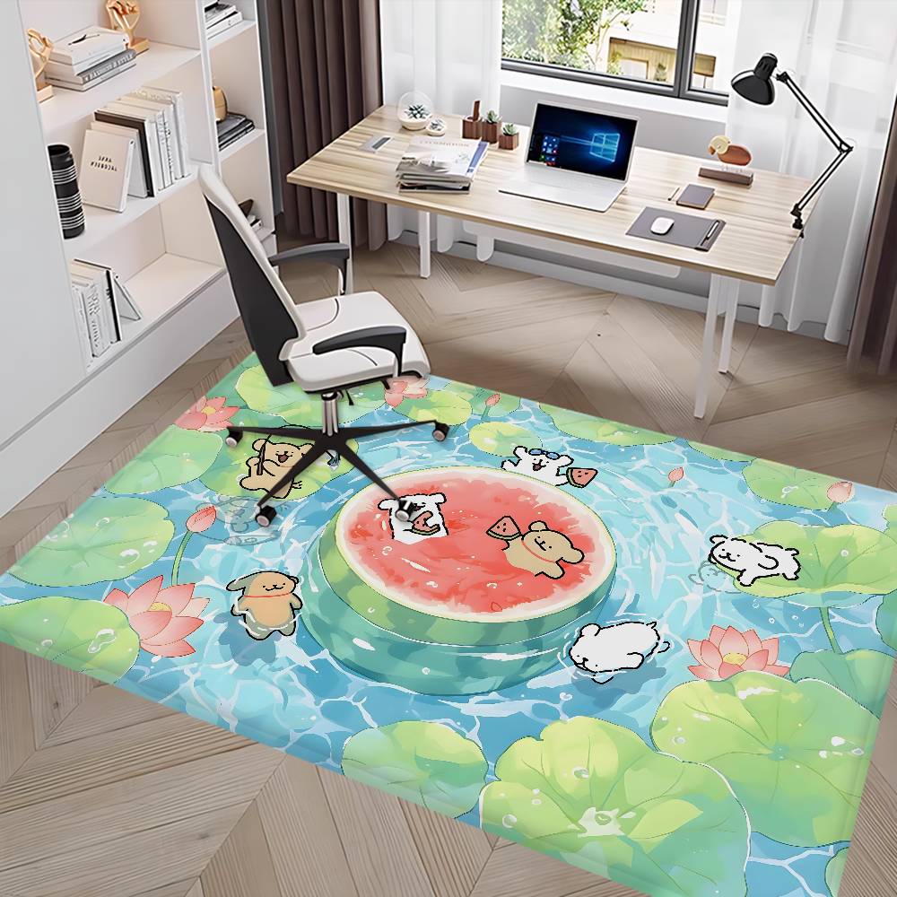 Pop Maltese Anime Cute Dog Door Mat Nordic Style Bedroom Living Room Doormat Home Balcony Anti-Slip Alfombra